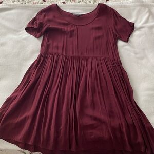 Brandy Melville mini cranberry dress